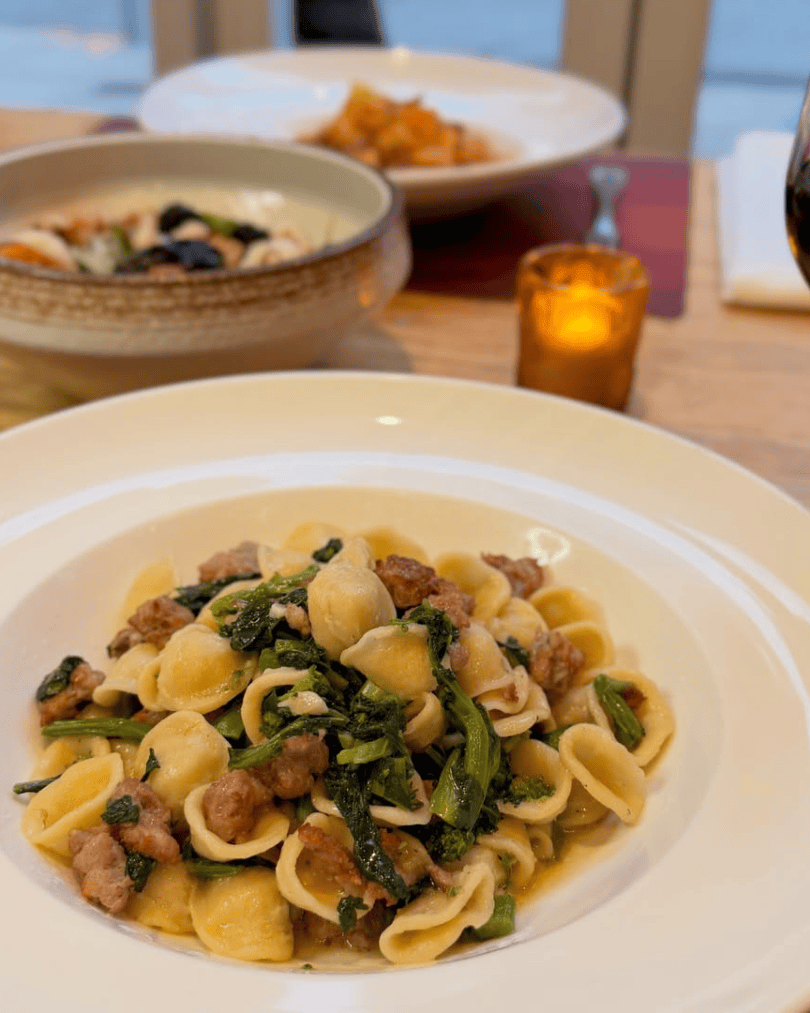 orecchiette pasta dish
